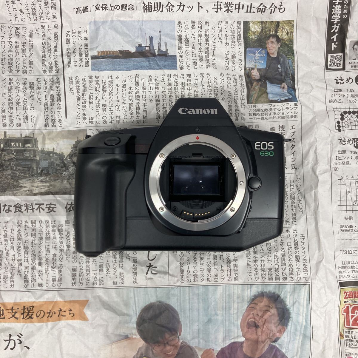 【A10】Canon EOS 630 一眼レフ フィルムカメラ ボディ ジャンク品