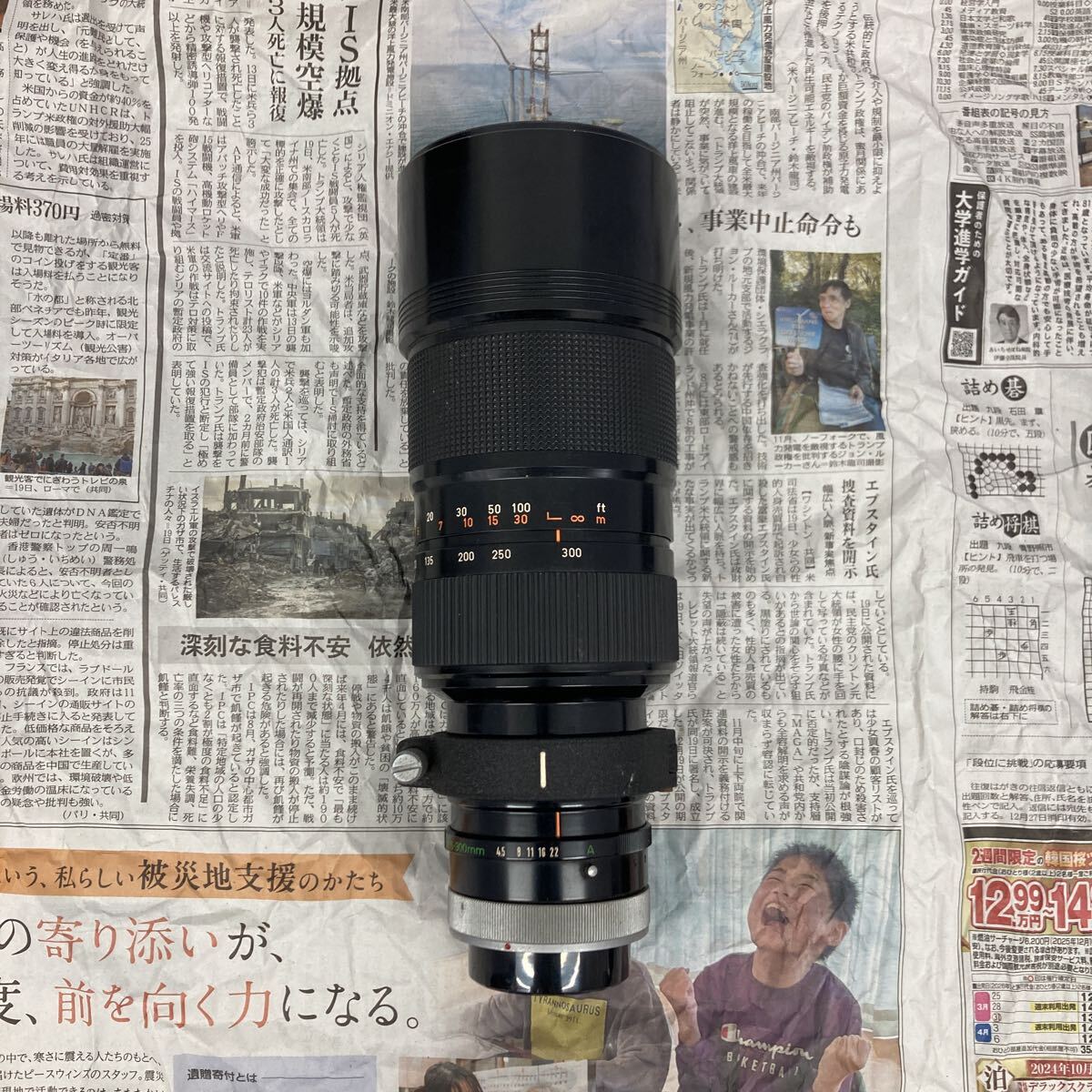 【A15】Canon ZOOM LENS FD 85-300mm F4.5 S.S.C ジャンク品