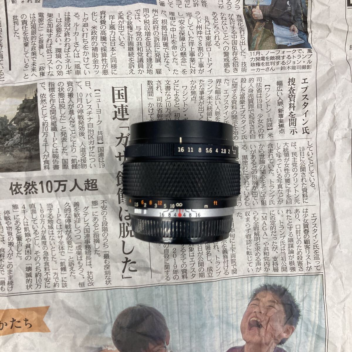 【A22】OLYMPUS OM-SYSTEM G.ZUIKO AUTO-S 55mm F1.2 ジャンク品