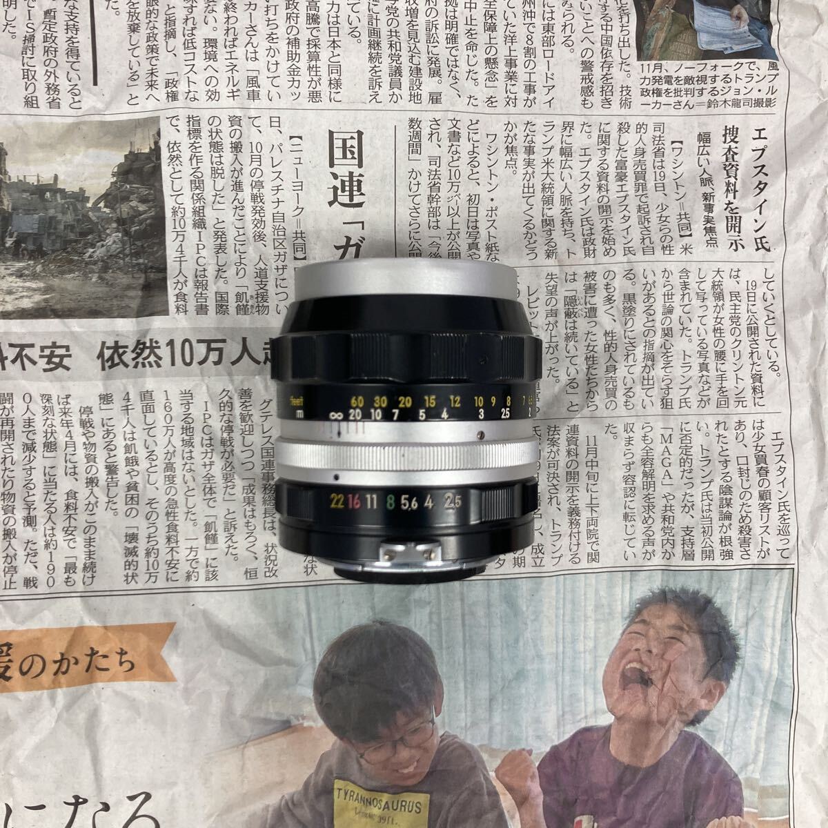 【A25】Nikon 非Ai NIKKOR-P Auto 105mm F2.5 ジャンク品