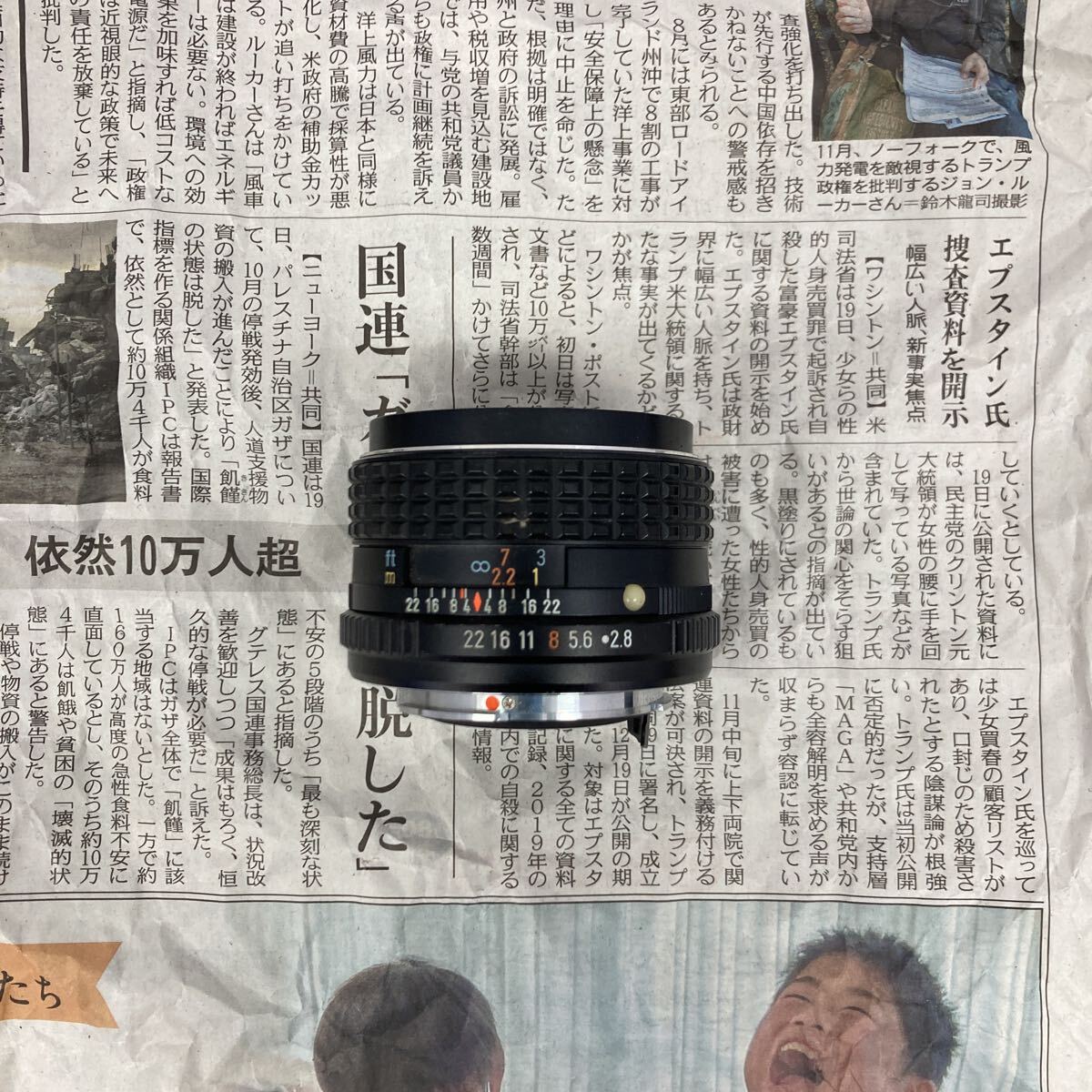 【A29】SMC PENTAX 24mm F2.8 レンズ ジャンク品