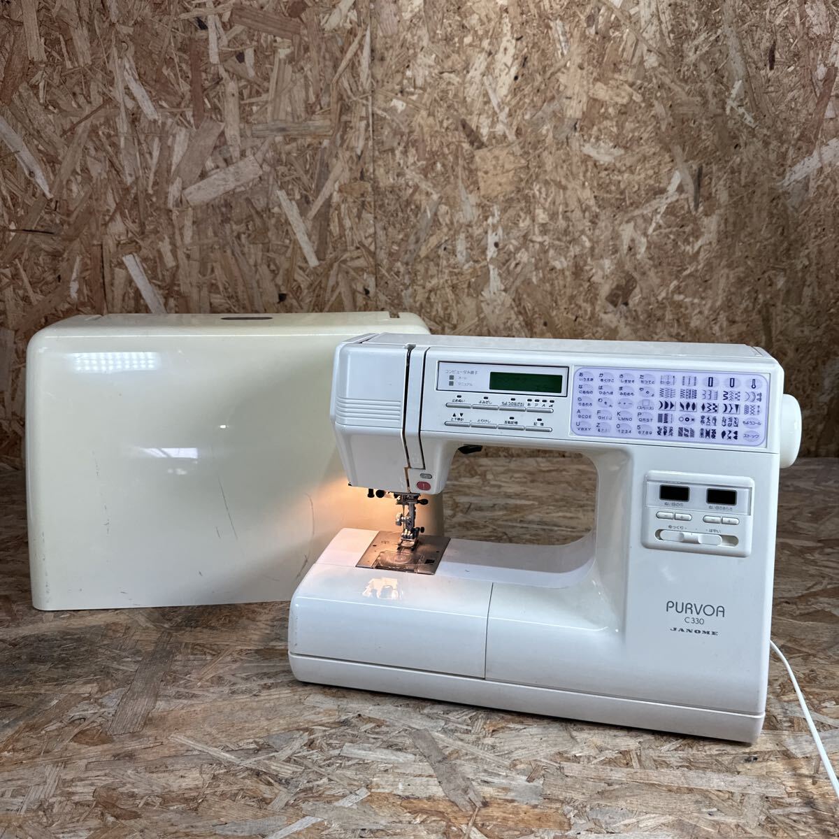 mdom0731/1円〜/JANOME/ジャノメ/PURVOA/コンピューターミシン/MODEL C330/手工芸/裁縫/ハンドクラフト/エラージャンク