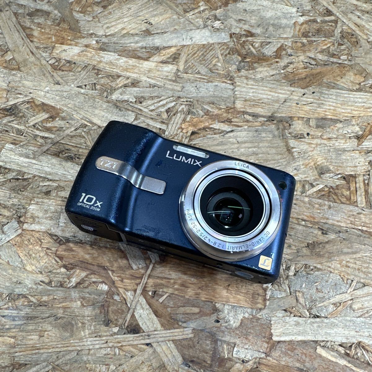 mdom0731/1円〜/Panasonic/パナソニック/LUMIX/デジタルカメラ/DMC-TZ1/ライカレンズ/ネイビー/本体のみ/動作未確認/ジャンク