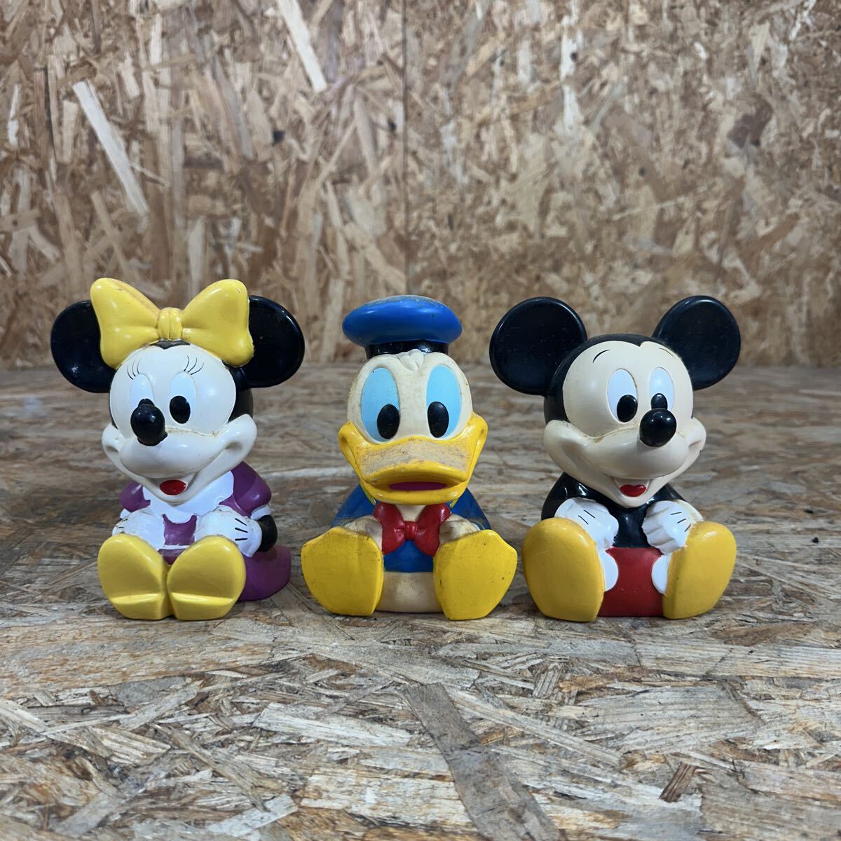 mdom0731/1円〜/DISNEY/ディズニー/貯金箱/ミッキーマウス/ミニーマウス/ドナルドダック/昭和レトロ/ジャンク