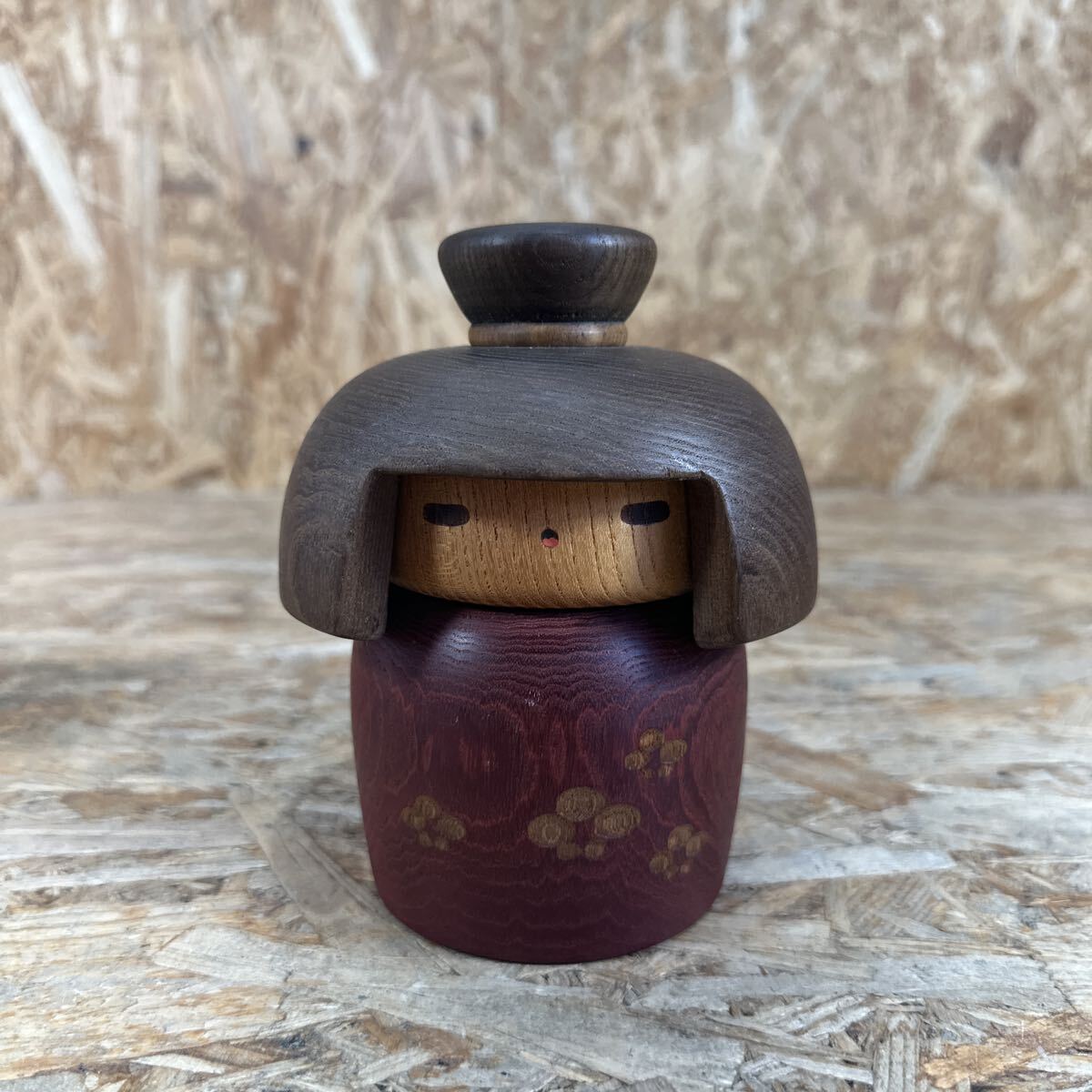 ar0731/1円〜/創作こけし/在銘/山中三平/三平作/おかっぱ/童女/日本人形/郷土玩具/おもちゃ/レトロ/当事物/現状品