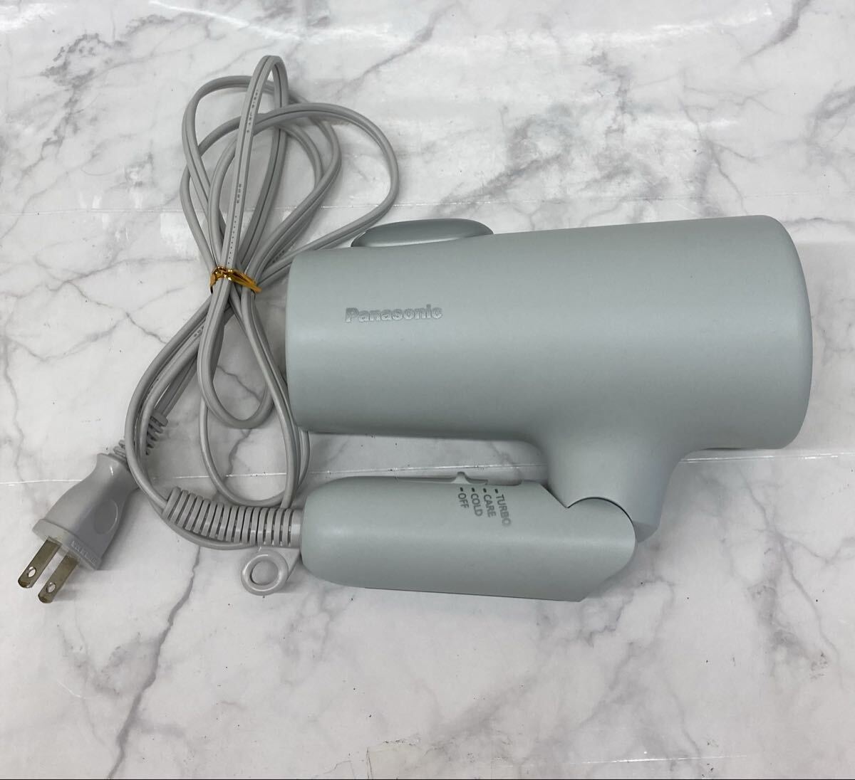 S 通電確認済み パナソニック Panasonic ヘアドライヤー イオニティ EH-NE7L ミントグリーン 動作未確認 中古品 