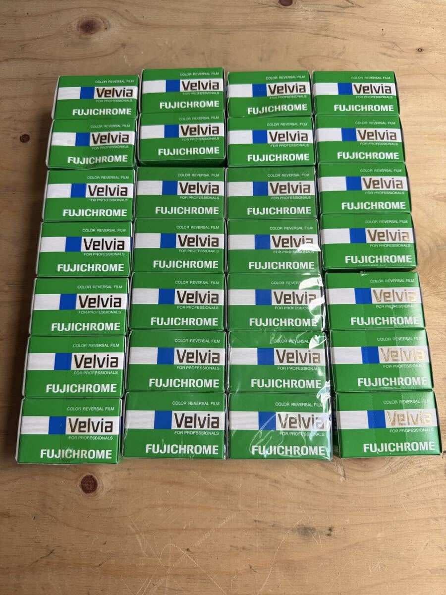 16【未開封/28個セット】 FUJIFILM 富士フイルム FUJICHROME Velvia RVP 36 135 フジクローム