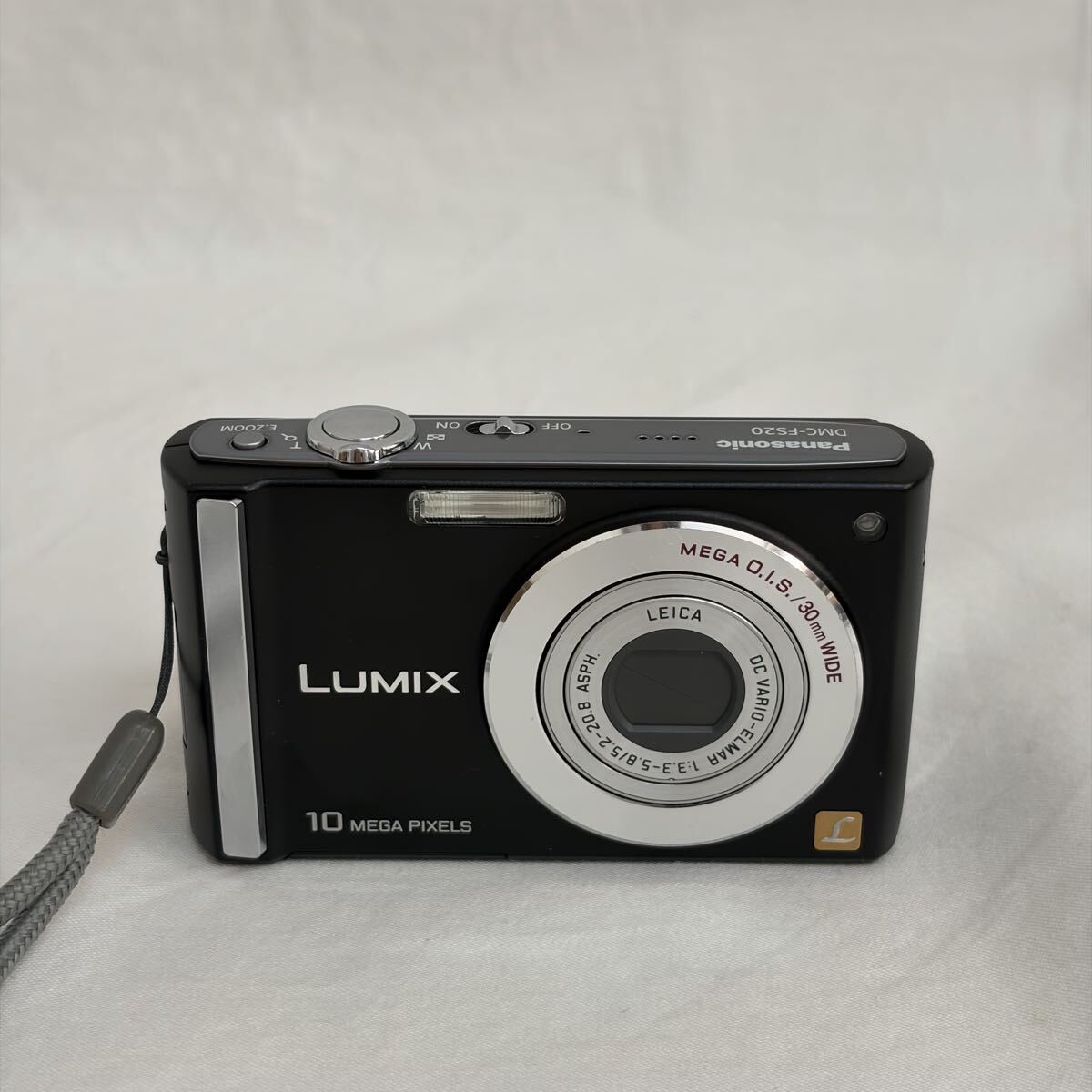 0033 0810B-5436 Panasonic パナソニック LUMIX ルミックス DMC-FS20 コンパクトデジタルカメラ デジカメ コンデジ 通電確認済み ジャンク