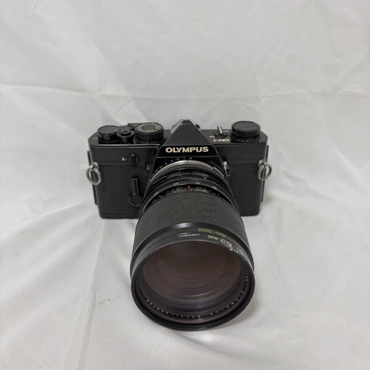 0022【0811 B-5462】OLYMPUS OM-1 オリンパス f=39〜80mm 1:3.5 レンズ 一眼レフカメラ フィルムカメラ シャッター・巻き上げ確認済み