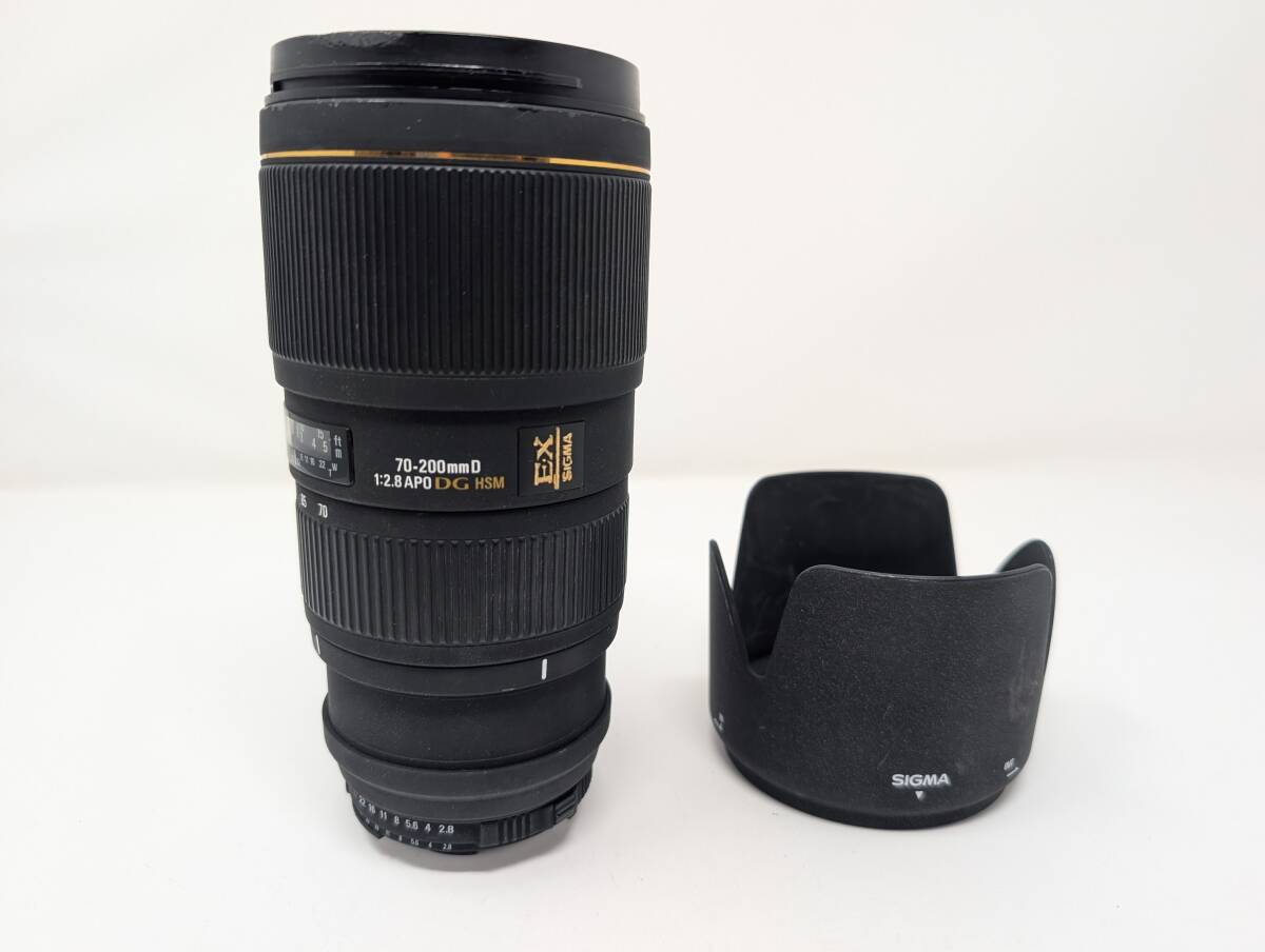 SIGMA 70-200mm F2.8 APO DG HSM EX D Nikon Fマウント AF確認済