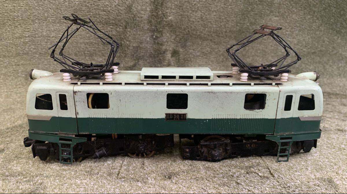 ジャンク　カツミ KTM Oゲージ 電気機関車 ED58 29 鉄道模型 昭和レトロ　 ビンテージ
