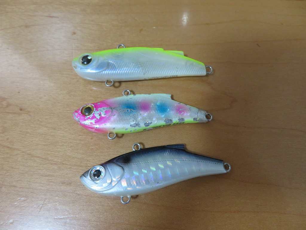 ★Bassday★バスデイ★レンジバイブ★55ES★RANGE VIB★ダイワ★DAIWA★ミニエント★57S★中古品3個セット★