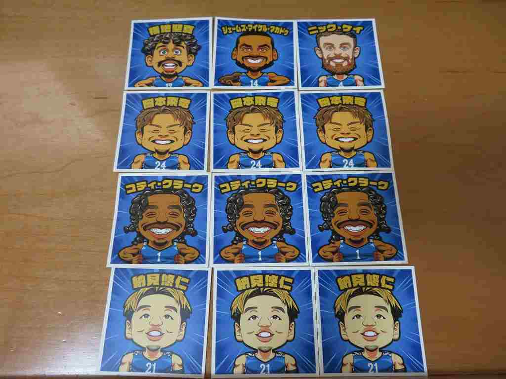 ★島根スサノオマジック★ステッカー★未使用品★12枚セット★