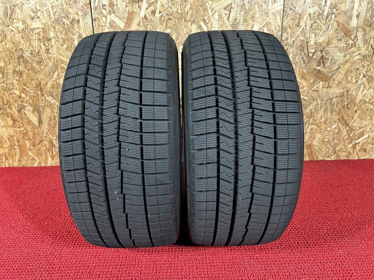 ダンロップ ウィンターマックス03 255/35R19 2024年製 バリ溝 2本 売切!!