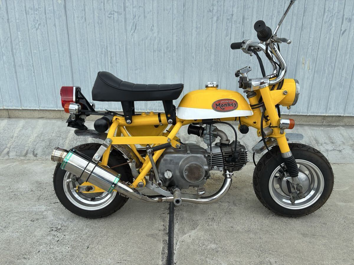Z50A ダウン マフラー ステンレス リジット用に加工してます（検）A型 リジット モンキー ゴリラ Z50j AB27 Z50M カブ