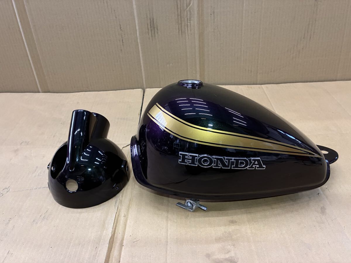 モンキー 純正 タンク ライトケース マジョーラ 立体エンブレム CB750 K0 カラー（検）ゴリラ DAX キタコ 武川 デイトナ ビッグシーダー