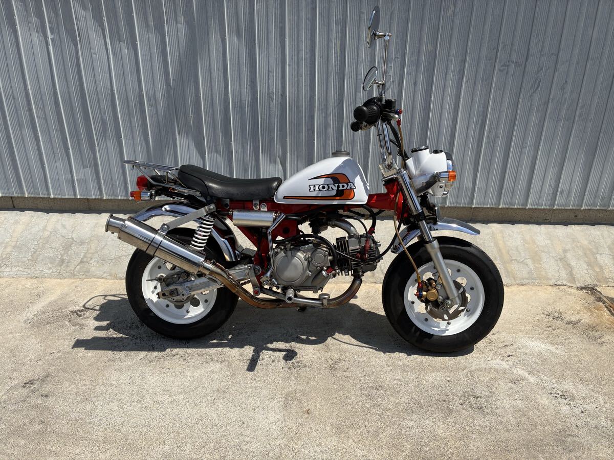 モンキー カスタム 実働 書付き 10インチ 12V GPX125 エンジン （検）ゴリラ ダックス シャリー カブ JAZZ マグナ ソロ Z50J AB27