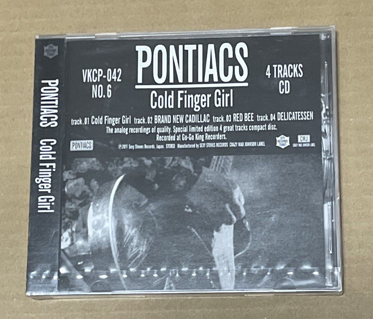 未開封 送料込 PONTIACS ポンティアックス - Cold Finger Girl/ VKCP42
