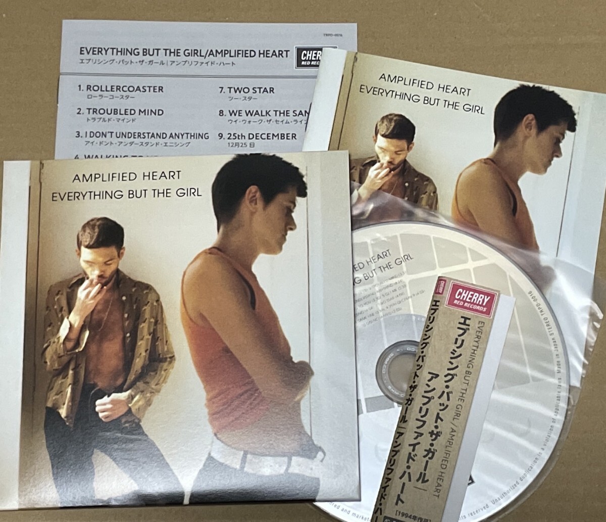 送料込 SHM-CD Everything But The Girl - Amplified Heart 紙ジャケット / エヴリシング・バット・ザ・ガール / TRPD0016