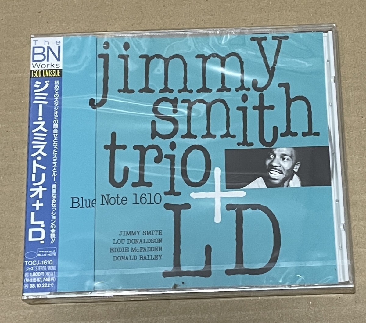未開封 送料込 ジミー・スミス・トリオ + L.D. - Jimmy Smith Trio + LD 国内盤CD / TOCJ1610