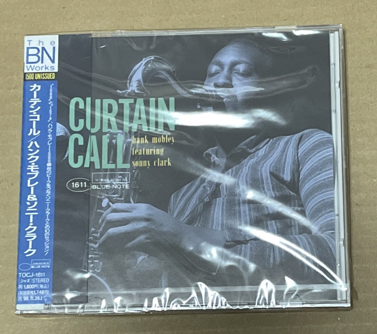 未開封 送料込 Hank Mobley Featuring Sonny Clark - Curtain Call 国内盤CD / ハンク・モブレー＆ソニー・クラーク / TOCJ1611