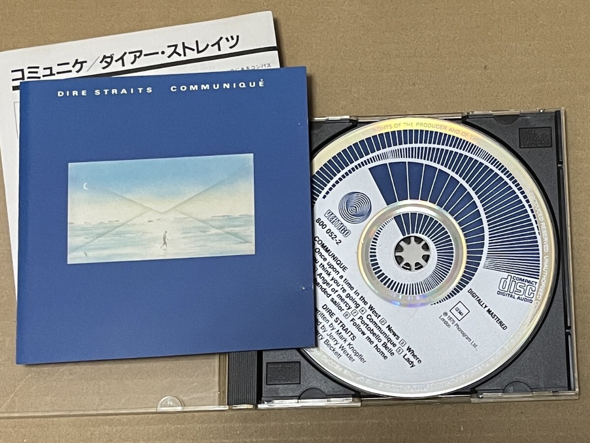送料込 Dire Straits - Communique CD / ダイアー・ストレイツ - コミュニケ / 32PD13, 800052-2