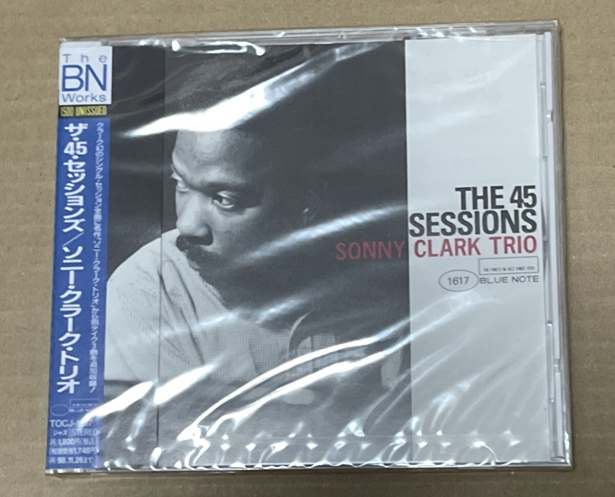 未開封 送料込 Sonny Clark Trio - The 45 Sessions 国内盤CD / ソニー・クラーク - ザ・45・セッションズ / TOCJ1617