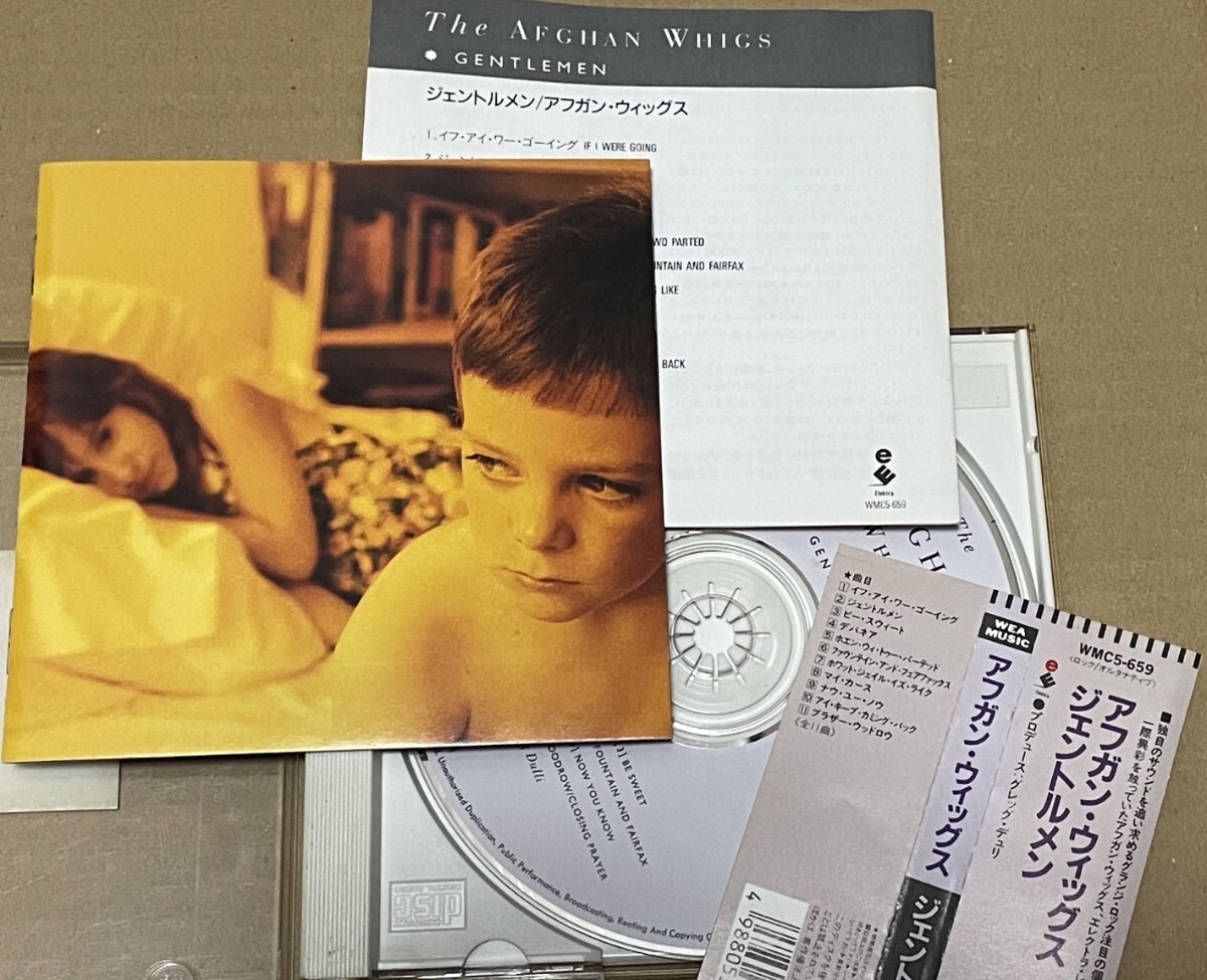 送料込 Afghan Whigs - Gentlemen 国内盤CD / アフガン・ウィッグス / WMC5659