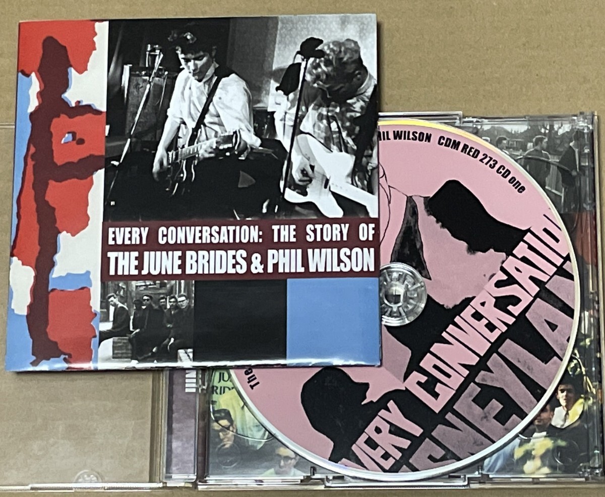 送料込 June Brides & Phil Wilson - Every Conversation The Story Of The June Brides & Phil Wilson 輸入盤2CD / CDMRED273