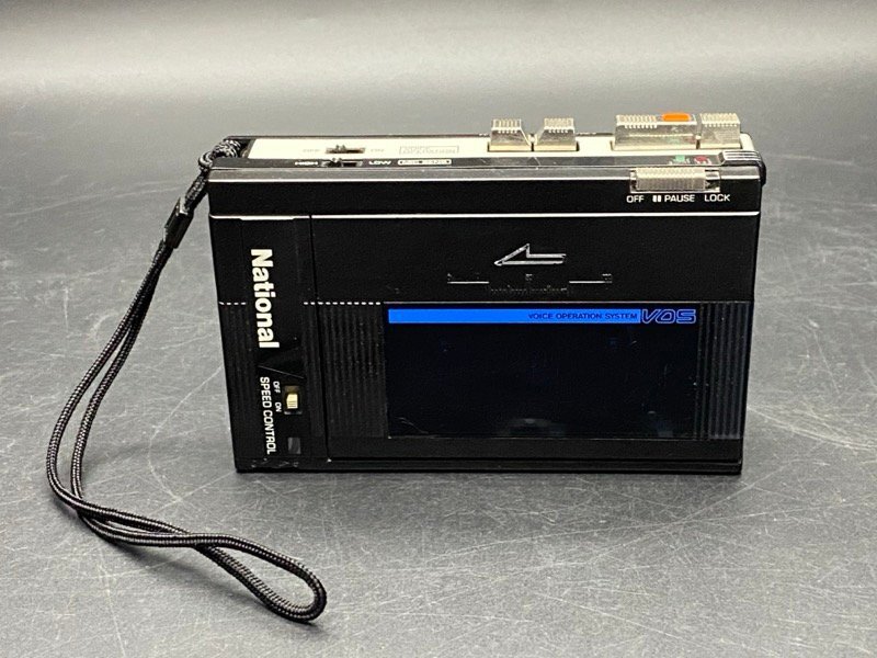 当時物 National ミニカセットレコーダー RQ-355 スピードコントロール付き 動作確認済 ☆ちょこオク☆60