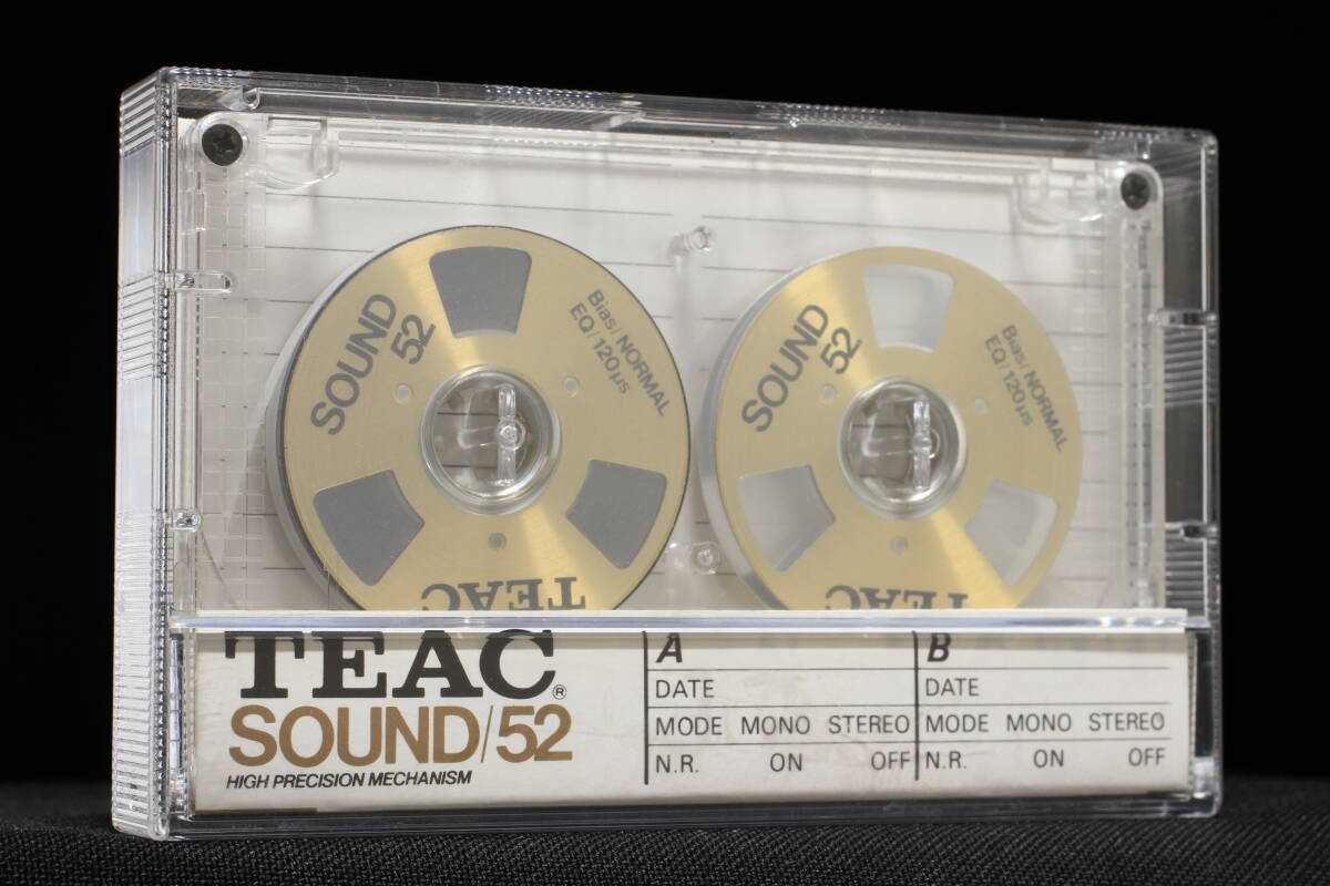 TEAC SOUND 52 オープンリールタイプ インデックスシール付き ノーマルポジション 貴重品