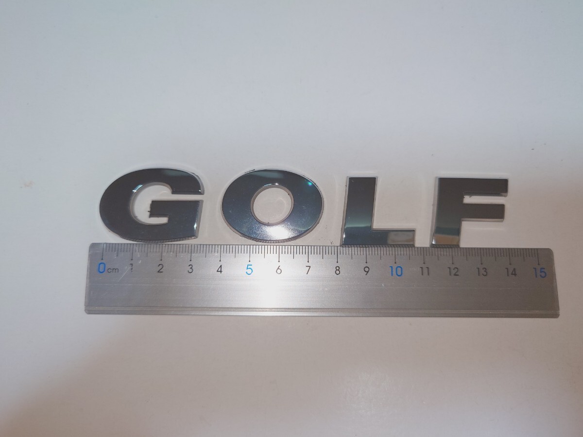 ゴルフ/GOLF純正エンブレム　ゴルフVII