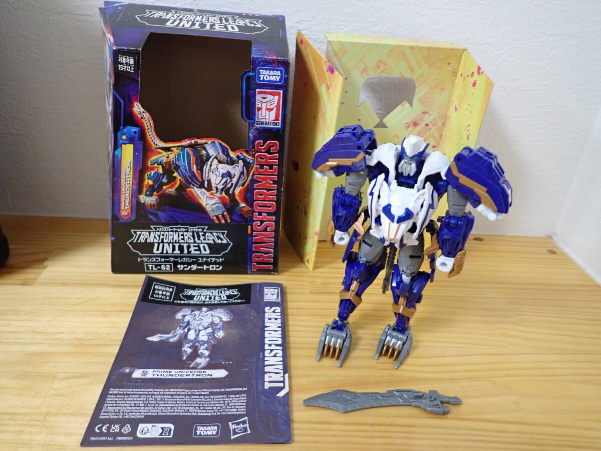 「S5A」⑤TAKARA TOMI タカラトミー トランスフォーマー レガシー ユナイテッド TL-62 サンダートロン フィギュア