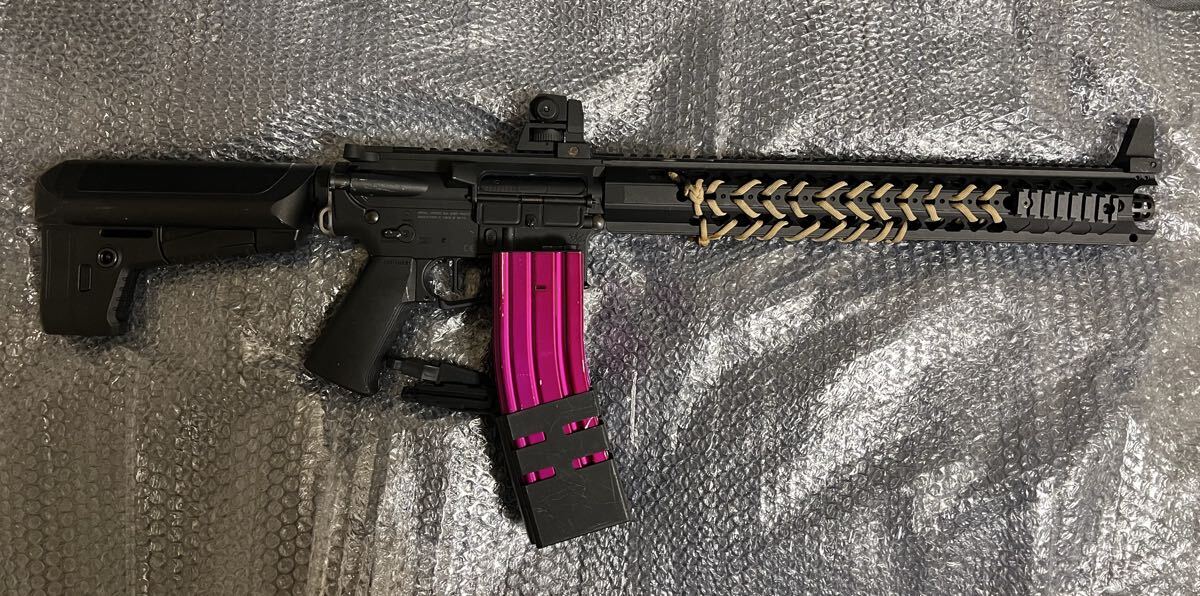KRYTAC WAR SPORT LVOA-C 電動ガン 18歳以上 弾速71.36m/s マガジン2本 M4A1 M4 電動ガン ブラック