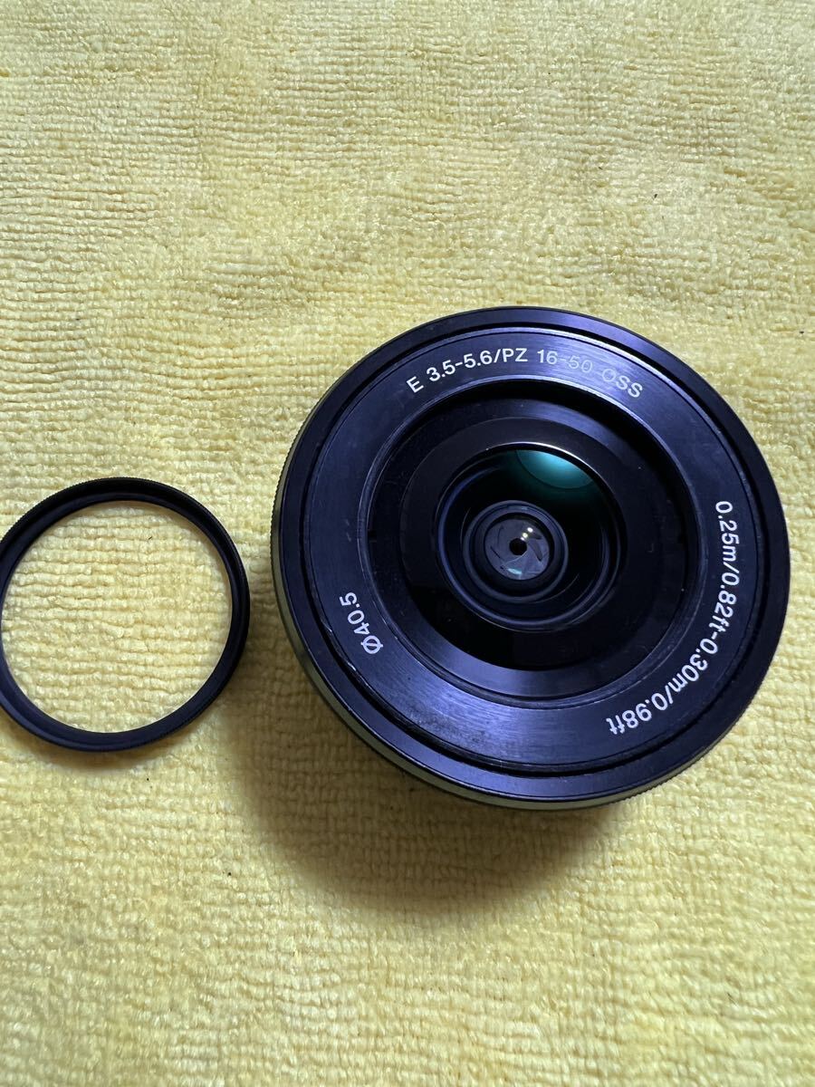 SONY E PZ 16-50mm F3.5-5.6 OSS SELP1650 動作確認済み ズームOK オートフォーカスOK Eマウント SONY ソニー ブラック パワーズームレンズ