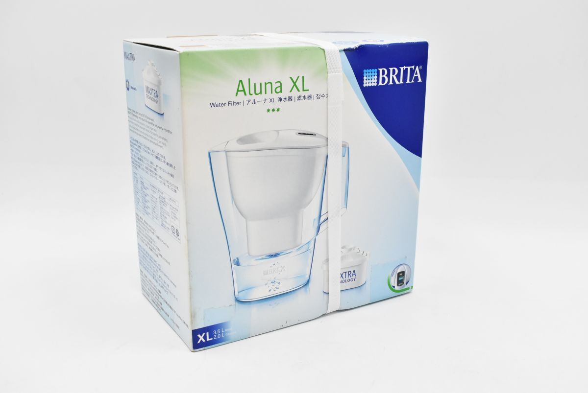 (6002M 0813T13)1円～ 未開封 BRITA ブリタ ポット型浄水器 Aluna XL アルーナ XL 総容量3.5L ろ過水容量2.0L