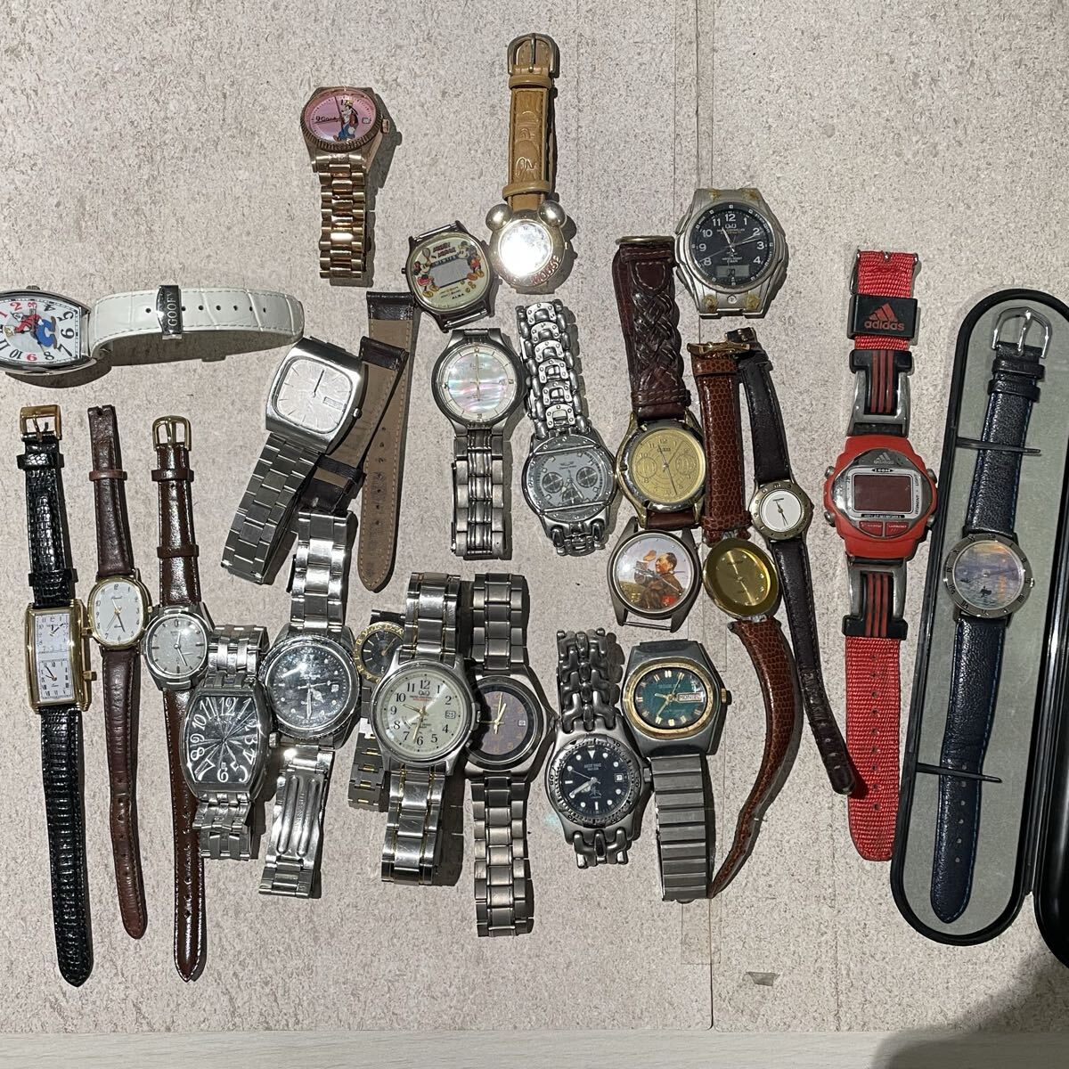 【1円スタート】超大量時計 セット 約26本 希少 まとめ SEIKO CASIO クォーツ など 国産 ファッション シチズン 時計