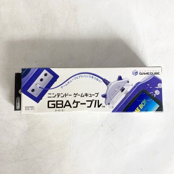 新品未使用 Nintendo GAME CUBE GBAケーブル 任天堂 ゲームキューブとゲームボーイアドバンスがつながる！ DO