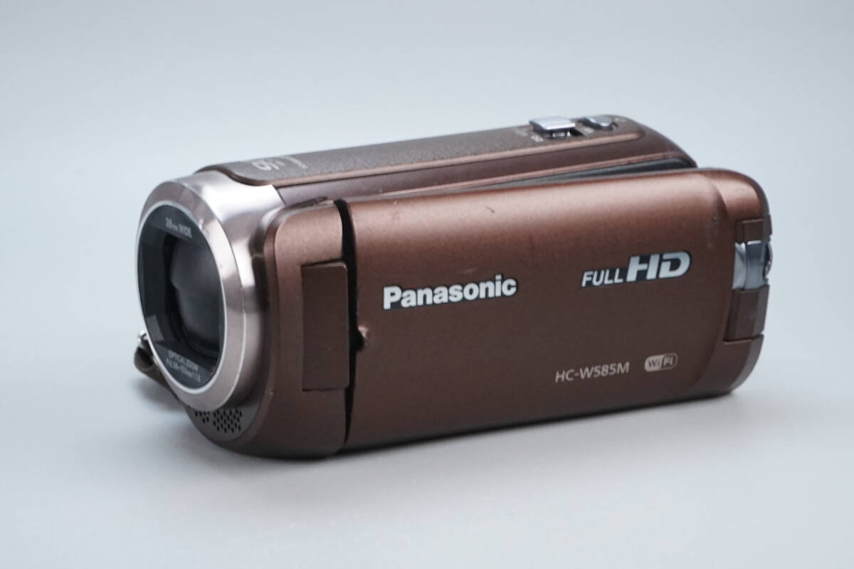 ★現状品★ Panasonic パナソニック HC-W585M ブラウン デジタルビデオカメラ