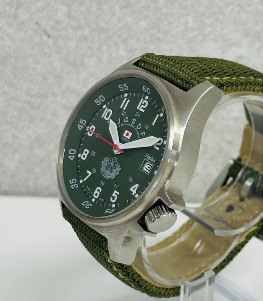 【1Li-5】KENTEX ケンテックス S455M-01 ブランド 腕時計 JSDFシリーズ 陸上自衛隊 スタンダードモデル 現状品