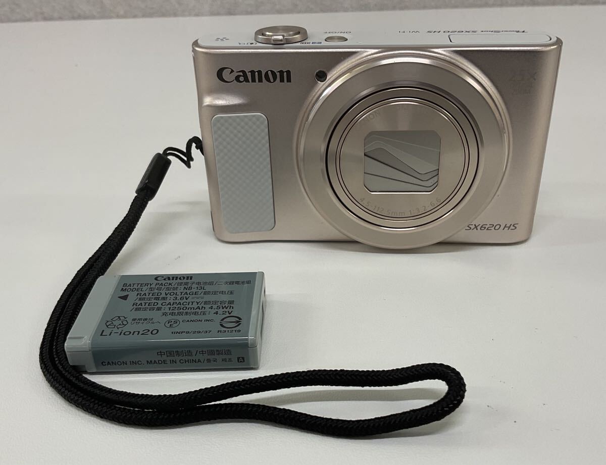【14Li-2】Canon キャノン SX620 HS PowerShot PC2271 デジタルカメラ デジカメ コンパクトデジタルカメラ コンデジ バッテリー 現状品