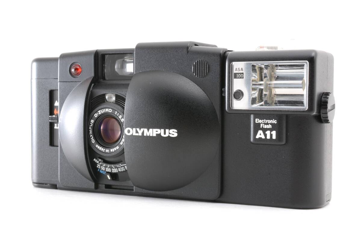 管WW1741 動作品 オリンパス OLYMPUS XA2 Electronic Flash A11 コンパクトフィルムカメラ 