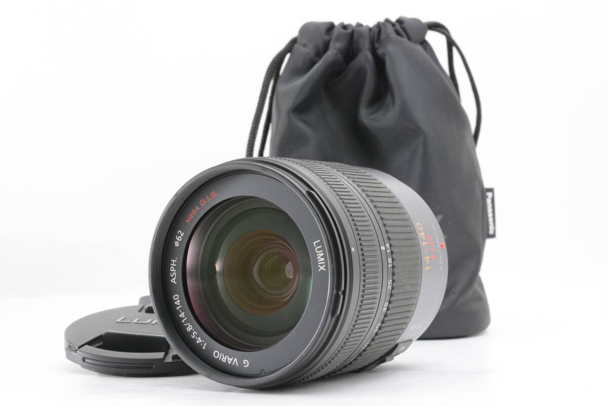 管WW1943 動作品 パナソニック Panasonic LUMIX G VARIO 14-140ｍｍ f4-5.8 ASPH. MEGA O.I.S. AF 一眼カメラレンズ ケース付