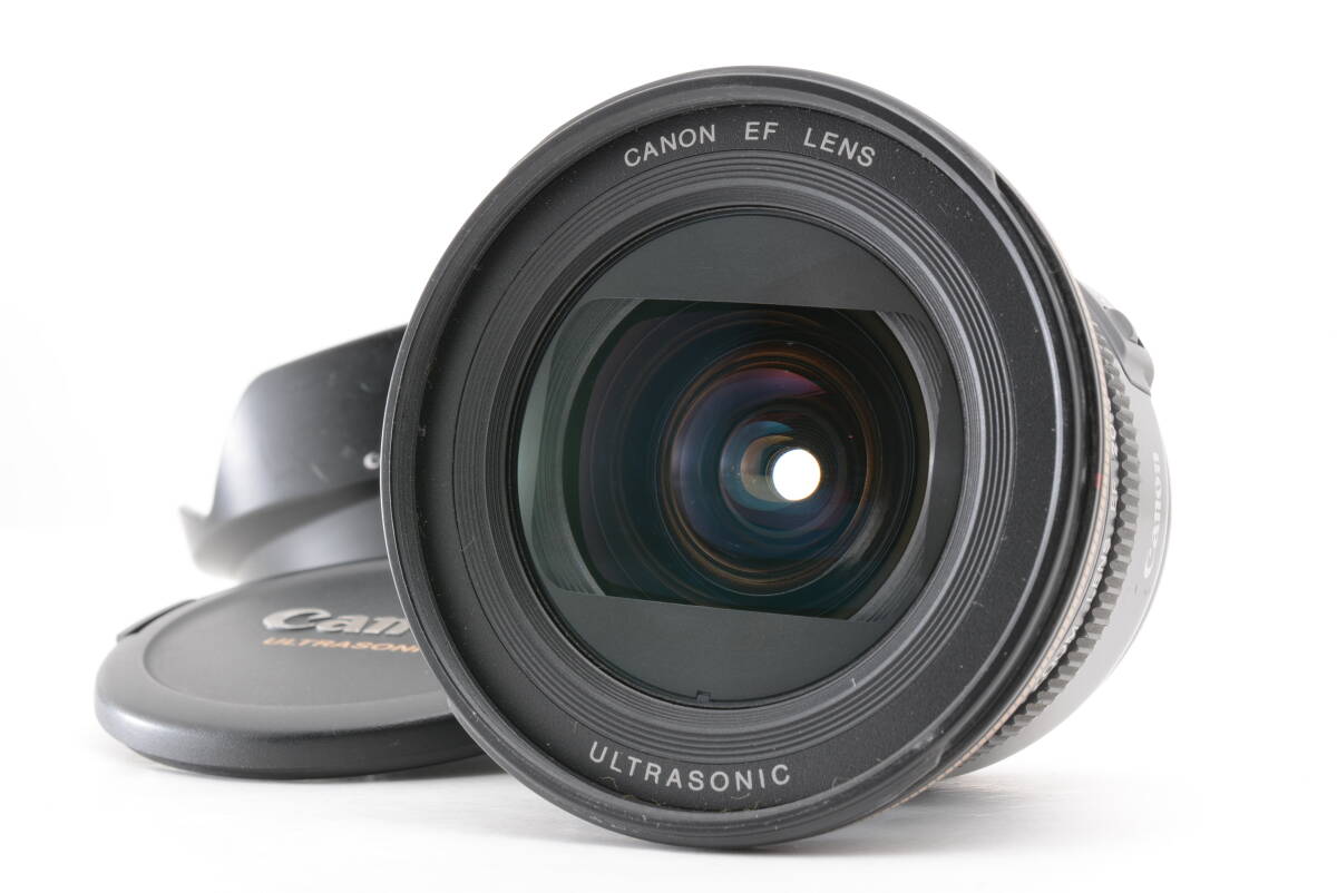 管WW1947 動作品 キャノン Canon ZOOM EF 20-35mm f3.5-4.5 ウルトラソニック AF 一眼カメラレンズ フード付 