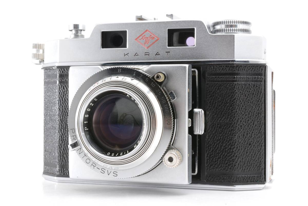 管WW1949 動作品 アグファ Agfa KARAT IV レンジファインダー 蛇腹カメラ フィルムカメラ