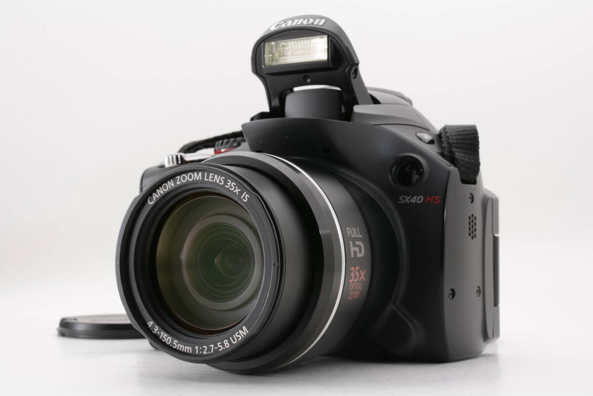 管R1279 動作品 キャノン Canon PowerShot SX40 HS パワーショット コンパクトデジタルカメラ