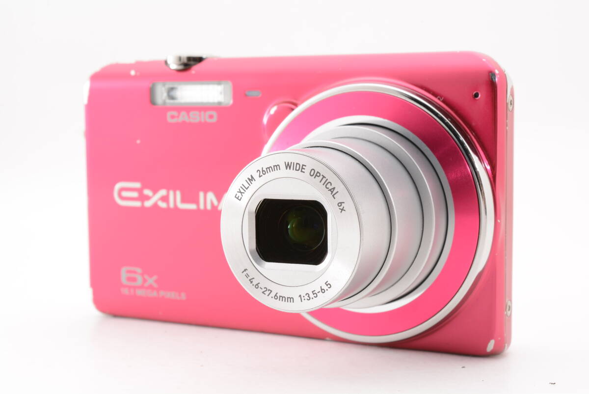管R1280 動作品 カシオ Casio EXILIM EX-ZS20 エクシリム ピンク コンパクトデジタルカメラ
