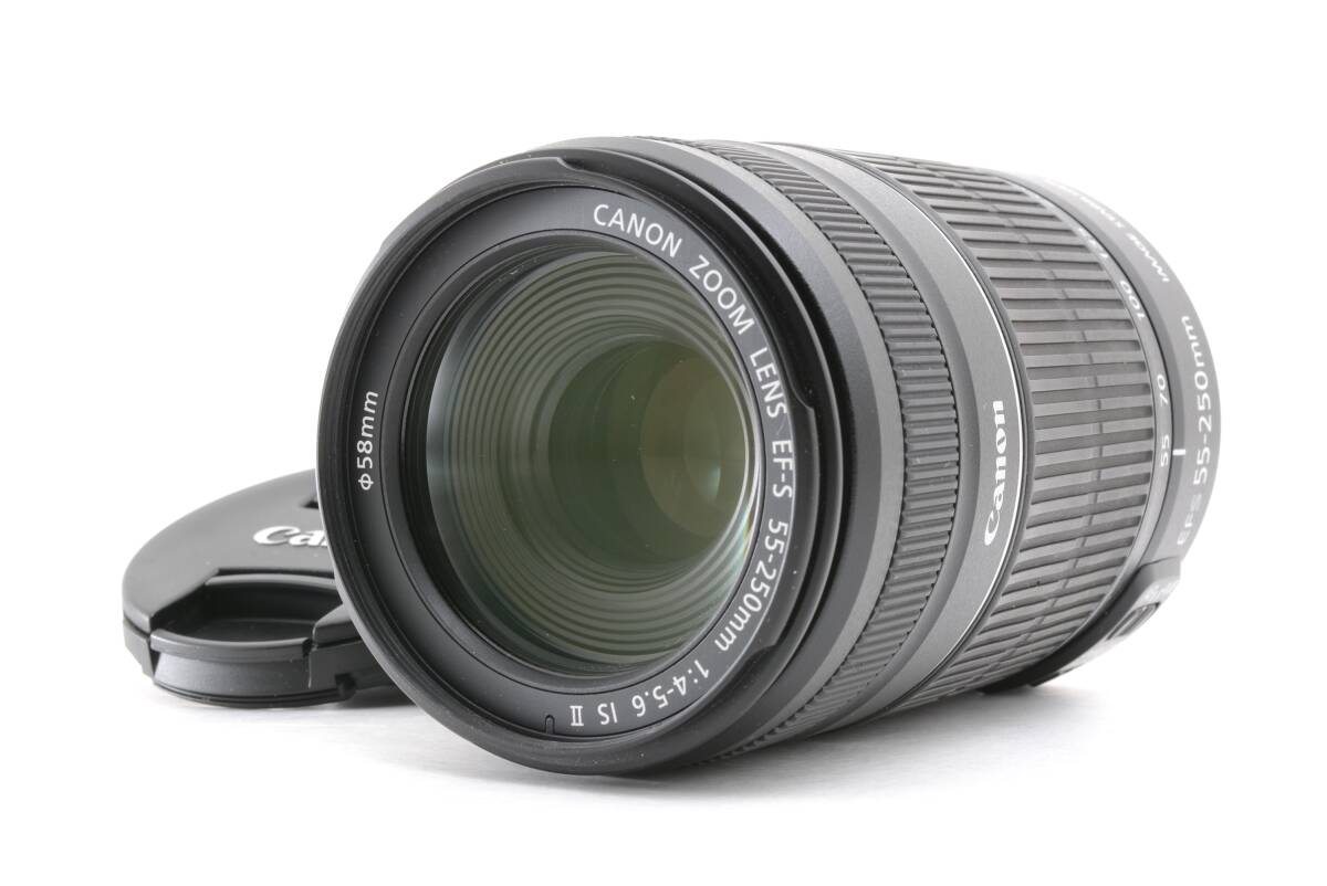 管WW1958 動作品 キャノン Canon EF-S 55-250mm f4-5.6 IS II AF 一眼カメラレンズ