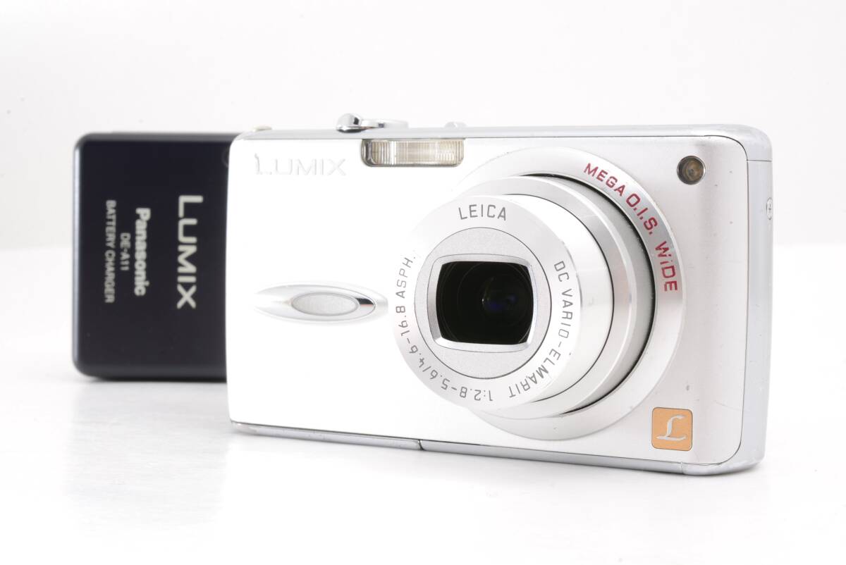 管WW1973 動作品 パナソニック Panasonic LUMIX DMC-FX01 ルミックス コンパクトデジタルカメラ 充電器付