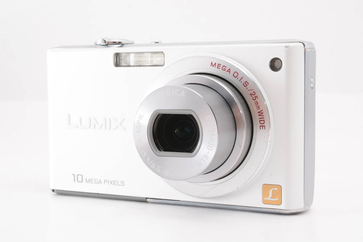 管WW1974 動作品 パナソニック Panasonic LUMIX DMC-FX37 白 ホワイト ルミックス コンパクトデジタルカメラ